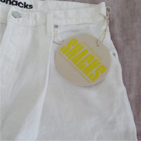 Mother Denim Sticky Rice Shorts, NWT - Picture 4 of 9
